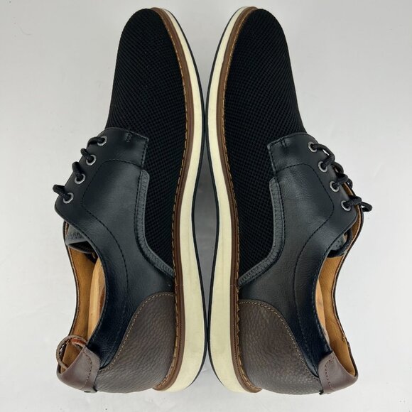 Mix No. 6 Mens Bache Black Oxford Mesh Low Lace Up Size 13 M Dress Shoes main image 4